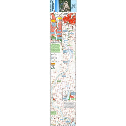 Go Trekkers Map: South Saskatchewan River #4 MAP GO TREKKER