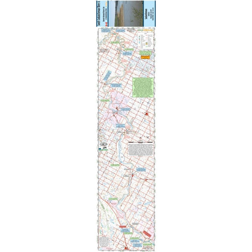 Go Trekkers Map: South Saskatchewan River #6 MAP GO TREKKER
