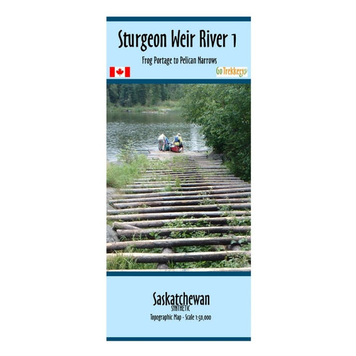 Go Trekkers Map: Sturgeon Weir River #1 MAP GO TREKKER