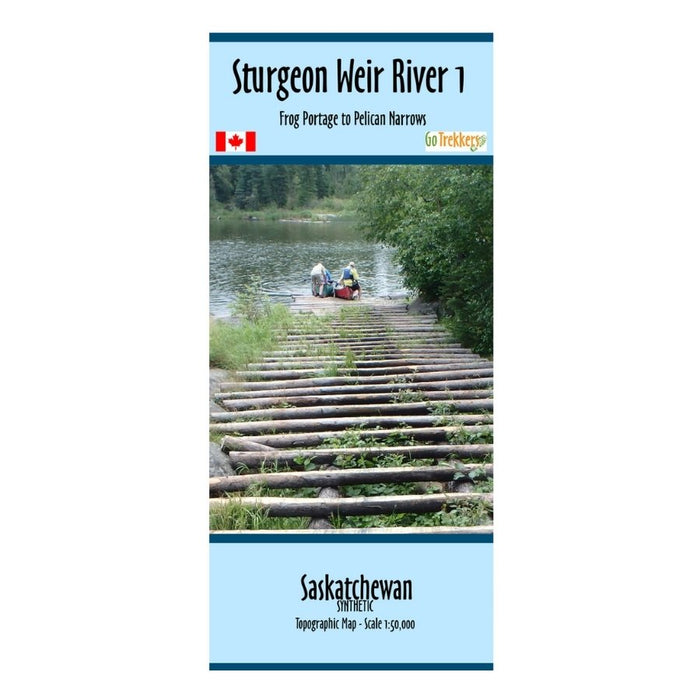 Go Trekkers Map: Sturgeon Weir River #1 MAP GO TREKKER