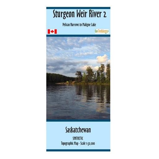 Go Trekkers Map: Sturgeon Weir River #2 MAP GO TREKKER