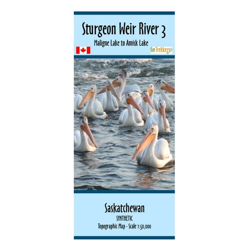 Go Trekkers Map: Sturgeon Weir River #3 MAP GO TREKKER