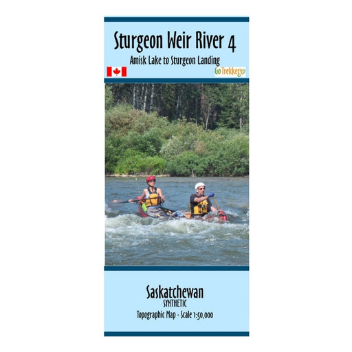 Go Trekkers Map: Sturgeon Weir River #4 MAP GO TREKKER