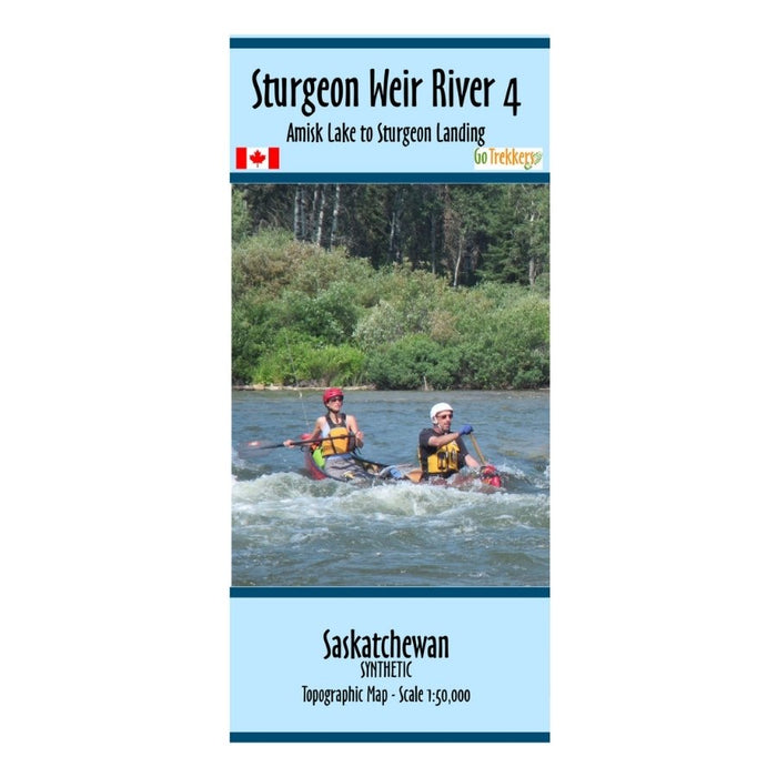 Go Trekkers Map: Sturgeon Weir River #4 MAP GO TREKKER