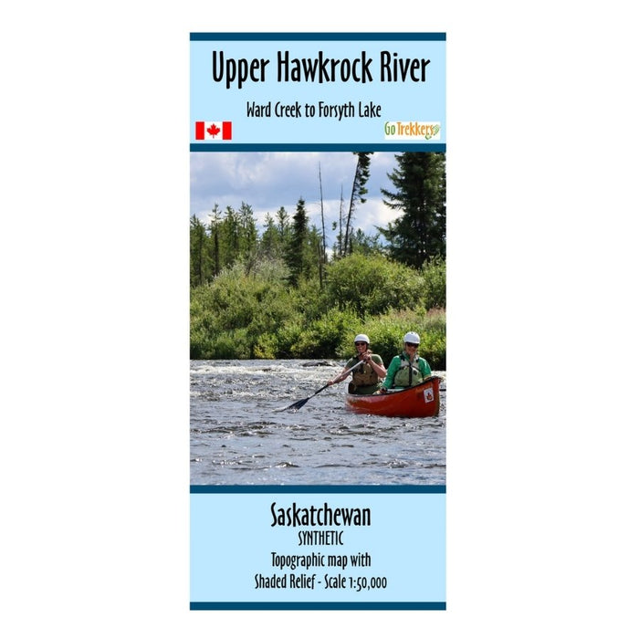 Go Trekkers Map: Hawkrock River (Upper) MAP GO TREKKER