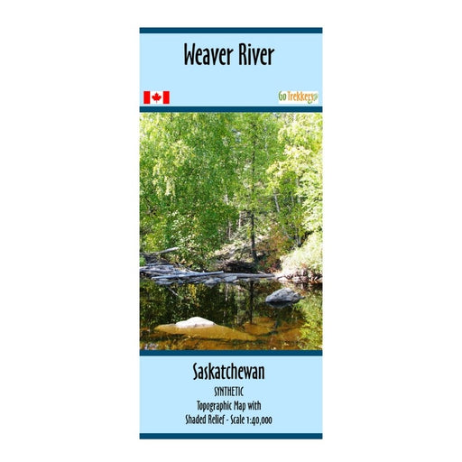 Go Trekkers Map: Weaver River MAP GO TREKKER