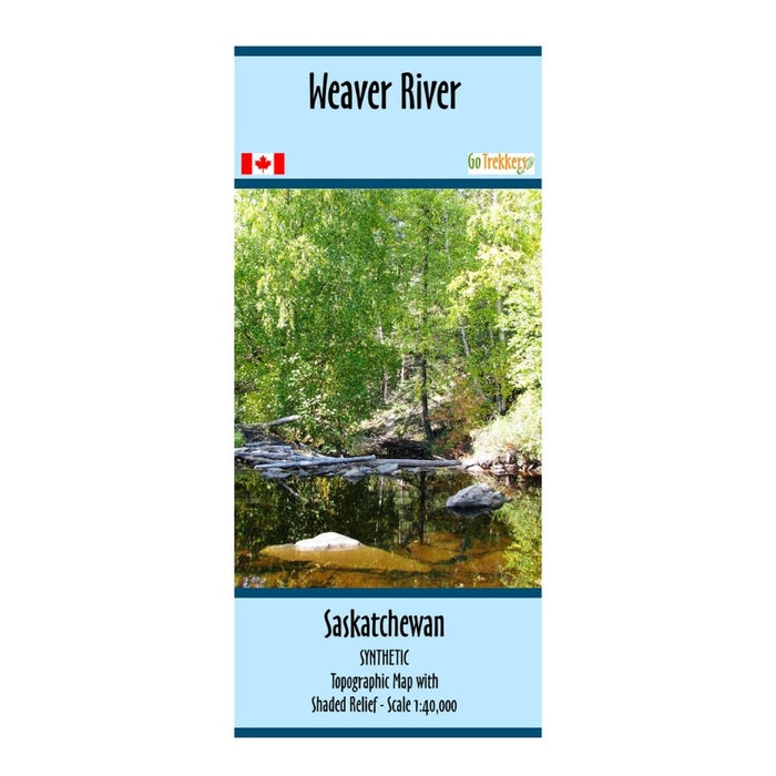 Go Trekkers Map: Weaver River MAP GO TREKKER