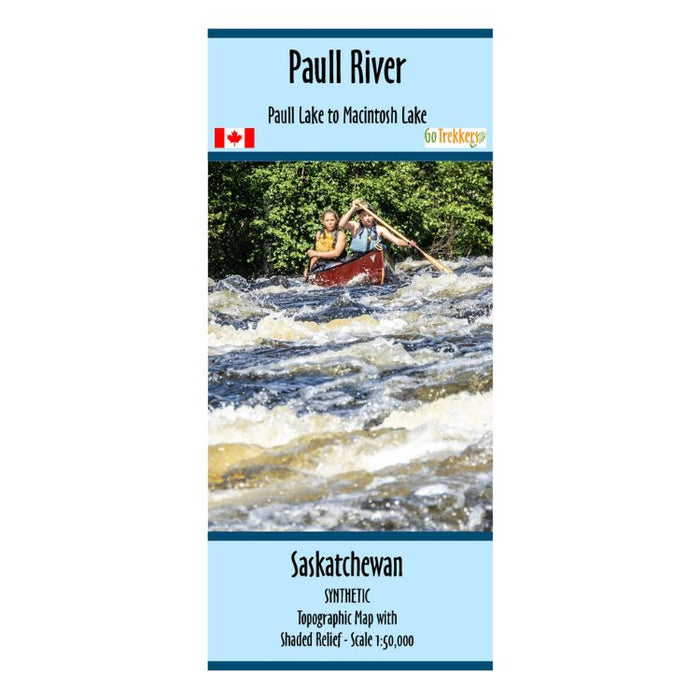 Go Trekkers Map Paull River MAP GO TREKKER