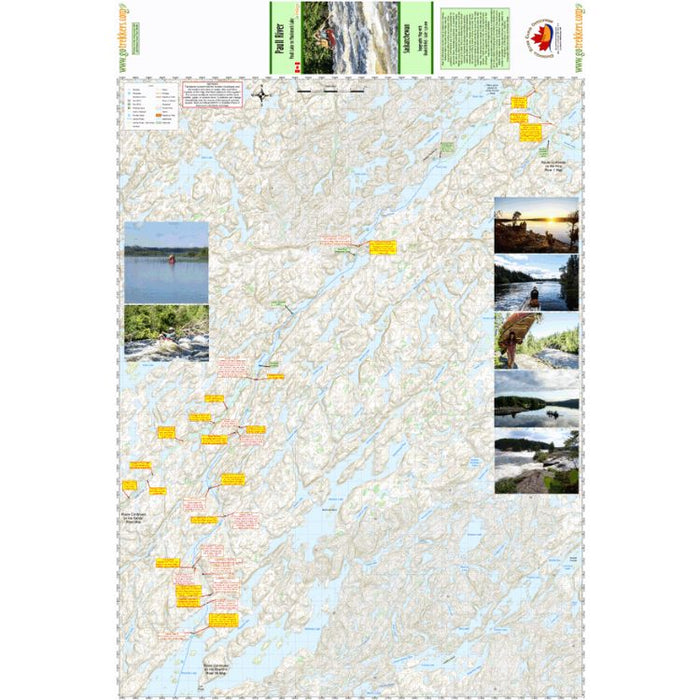 Go Trekkers Map Paull River MAP GO TREKKER