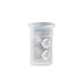 Clear plastic component with UltraPress branding on a white background