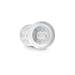 Clear silicone sleeve for a product on a white background