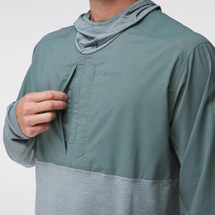 NRS Silkweight Hybrid Hoodie (men's) MN'S TOP NORTHWEST RIVER SUPPLIES