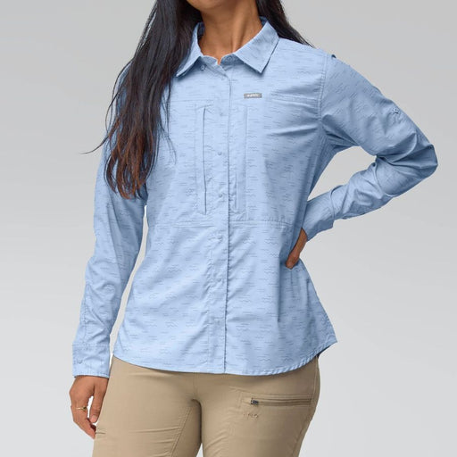 NRS Drifter Long Sleeve (women's) WM'S TOP NORTHWEST RIVER SUPPLIES S ICE WAVE