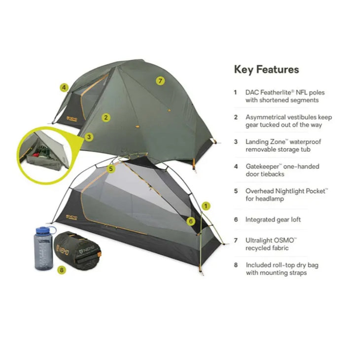 Nemo Dragonfly Bikepack OSMO 1P TENT NEMO