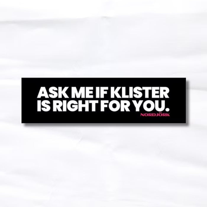 Nordjork Bumper Sticker