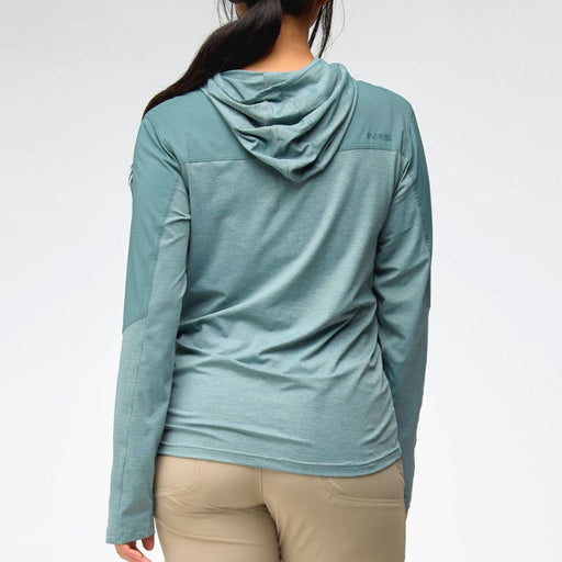 NRS Silkweight Hybrid Hoodie (women's) WM'S TOP NORTHWEST RIVER SUPPLIES