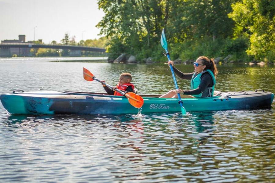 Old Town Twin Heron (tandem) KAYAK OLD TOWN