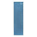 blue sleeping pad against a white background