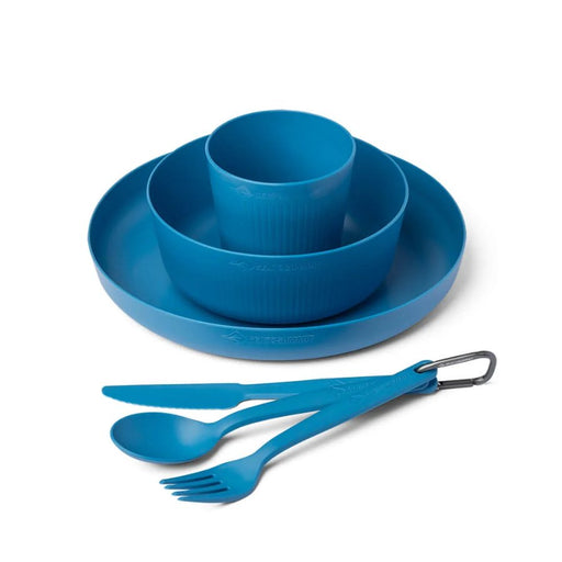 Sea to Summit Camp Dinnerware Set DINNERWARE SET SEA TO SUMMIT CENDRE BLUE
