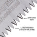 Close-up of a silver metal saw blade with serrated teeth and printed text reading 'Professional' and 'EXTRA-LARGE TEETH' plus '4.7 TEETH PER INCH (7.