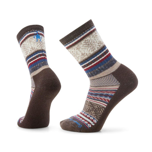 Smartwool Everyday Fair Isle Sweater Socks SOCKS SMARTWOOL M CHESTNUT