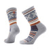 Smartwool Everyday Fair Isle Sweater Socks SOCKS SMARTWOOL M LIGHT GRAY