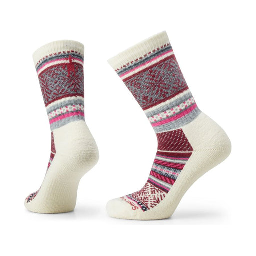 Smartwool Everyday Fair Isle Sweater Socks SOCKS SMARTWOOL S NATURAL