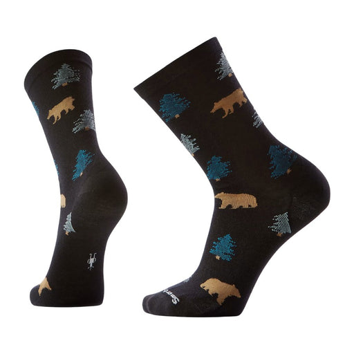 Smartwool Everyday Through The Trees (men's) MEN'S SOCKS SMARTWOOL L BLACK