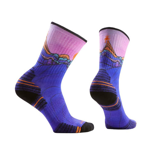Smartwool Hike Mountain Sunrise (women's) WM'S SOCKS SMARTWOOL M DEEP NAVY