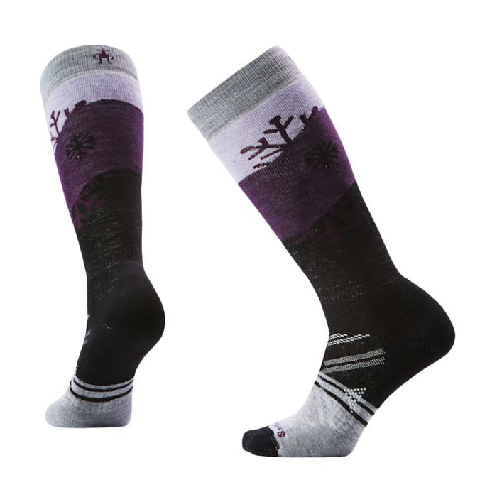 Smartwool Ski Snowpocalypse Sock (women's) WM'S SOCKS SMARTWOOL S PURPLE ECLIPSE
