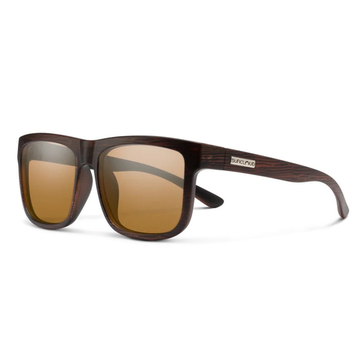 Suncloud Quiver (medium-large fit) POLARIZED SUNGLASSES SUNCLOUD MT BURN BROWN-BROWN