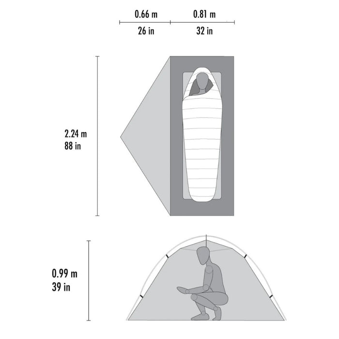 MSR Hubba Hubba LT 1 TENT MSR