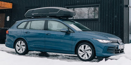 Thule Force 3 cargo box on vehicle