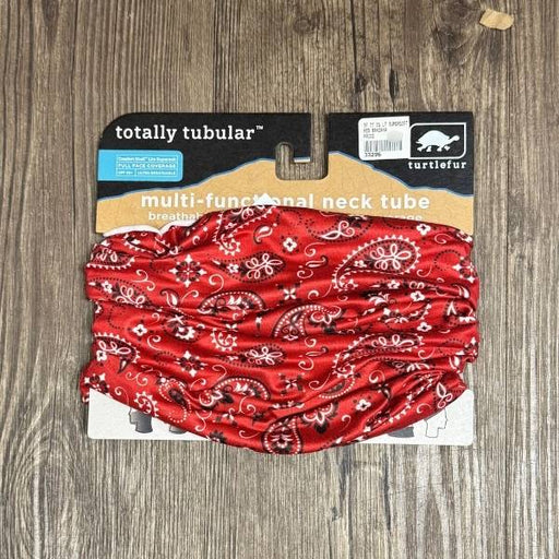 Turtle Fur Totally Tubular Multi-Functional Neck Tube product TURTLEFUR RED BANDANA