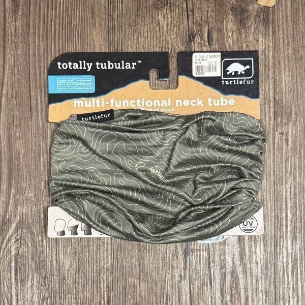 Turtle Fur Totally Tubular Multi-Functional Neck Tube product TURTLEFUR TOPO GREEN
