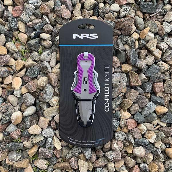 NRS CoPilot river knife purple 