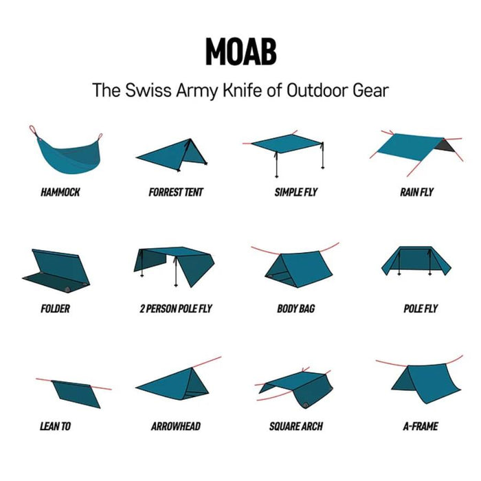 Grand Trunk MOAB All-In-One Shelter Hammock