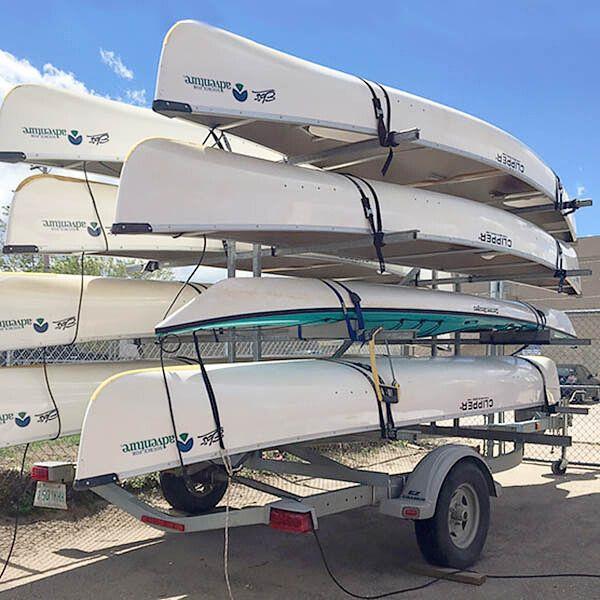 EZ Loader Canoe Trailer (6 canoes)