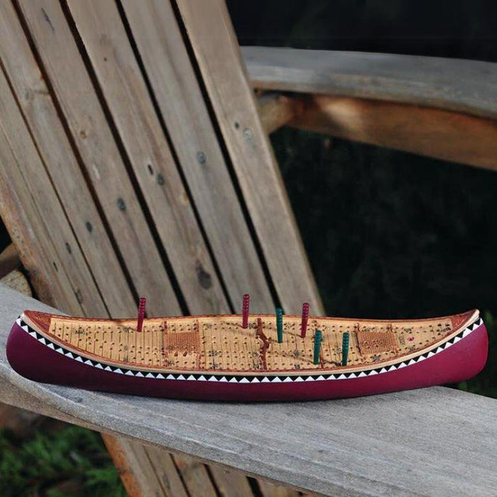 Outside Inside Cribbage Board Canoe