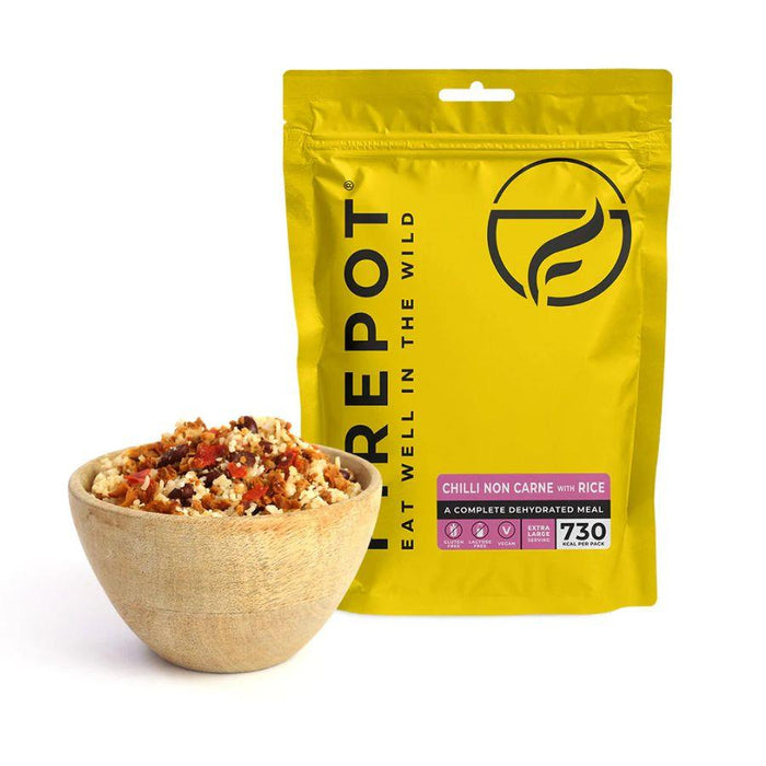 Firepot Chili Non Carne & Rice (vegan)