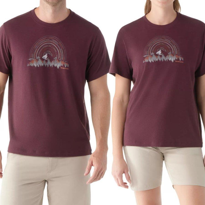 Smartwool Never Summer Mountain Short Sleeve Tee (unisex)