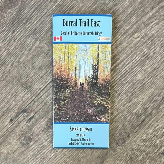 Go Trekker Map Boreal Trail East