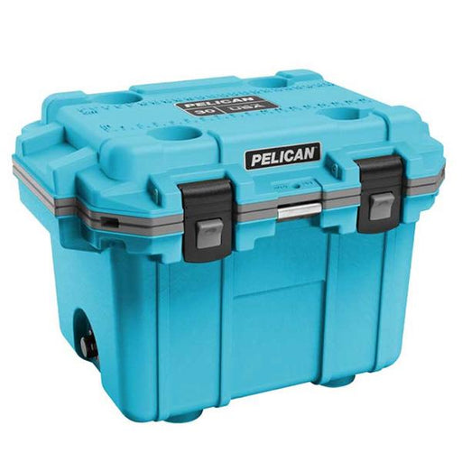 Pelican Elite Cooler 30 quart blue gray 