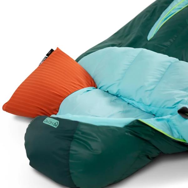 Nemo Disco 30 womens down sleeping bag pillow insert 