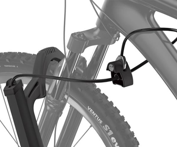 Thule T2 Pro XTR 2 integrated cable lock 