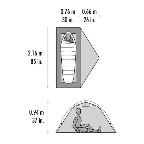 MSR Hubba Hubba 1 floorplan 