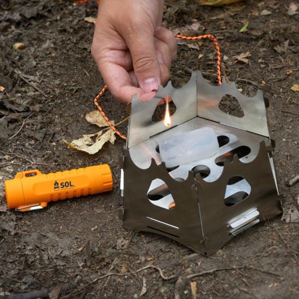 S.O.L. Fire Lite Cubes FUEL SURVIVE OUTDOORS LONGER