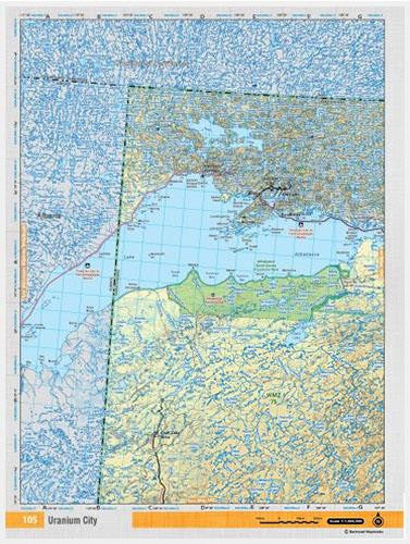 Backroad Mapbook Saskatchewan map detail