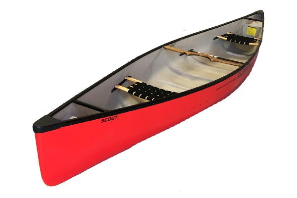 Clipper Scout fiberglass red 