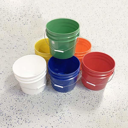 Uline plastic 3.5 gallon pails 
